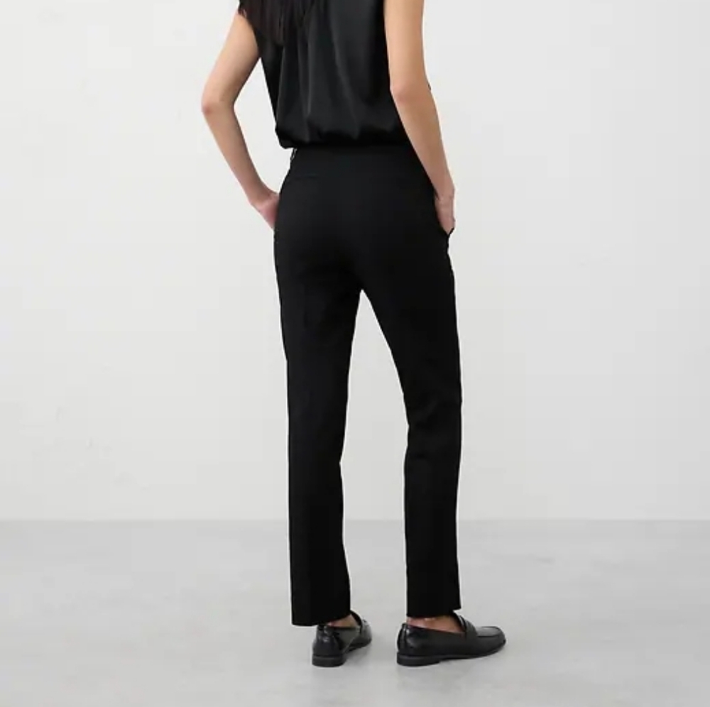 NEW WITH TAGS Banana Republic Ryan Curvy Fit 18T Women's Black Trousers - Picture 3 of 17